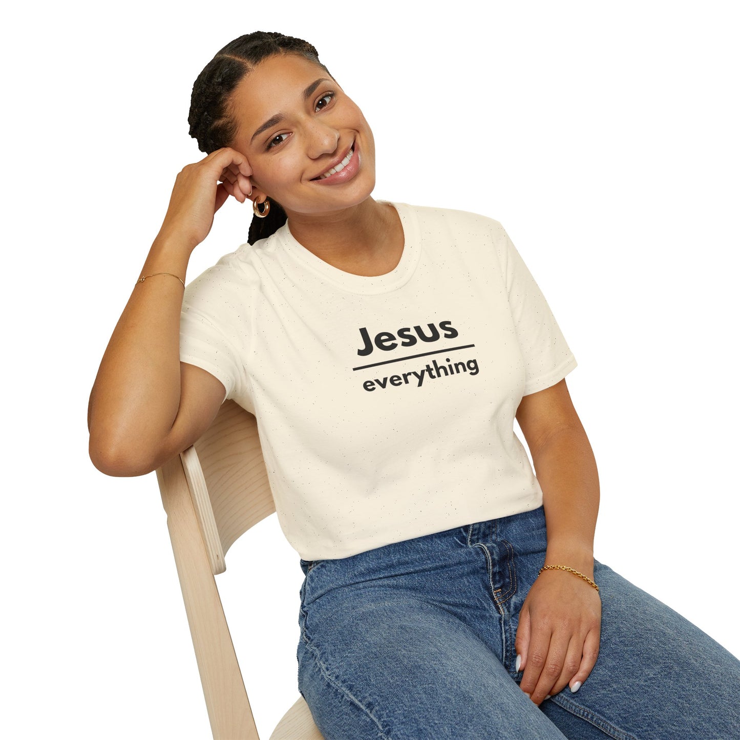 Jesus Over Everything Softstyle T-Shirt