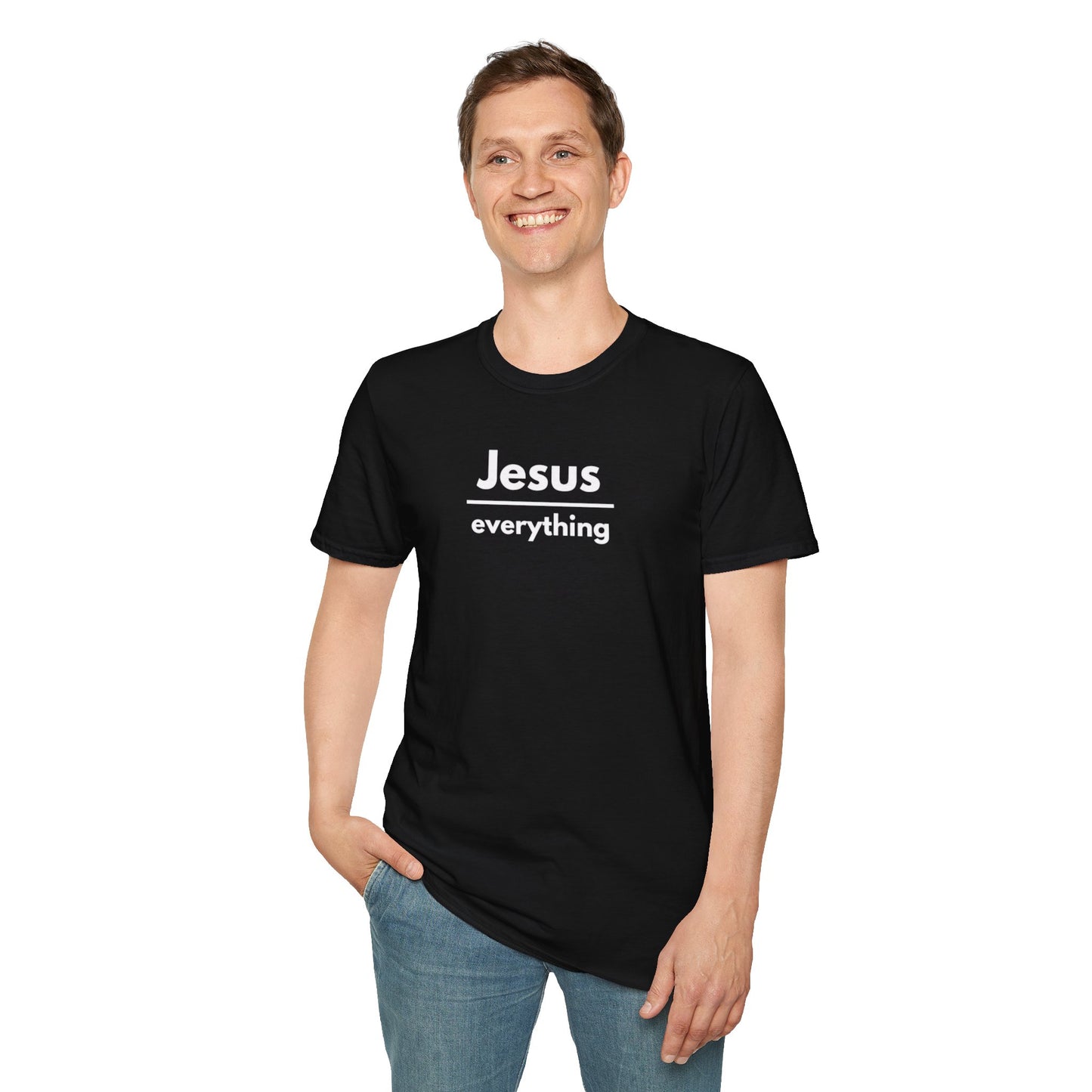 Jesus Over Everything Softstyle T-Shirt