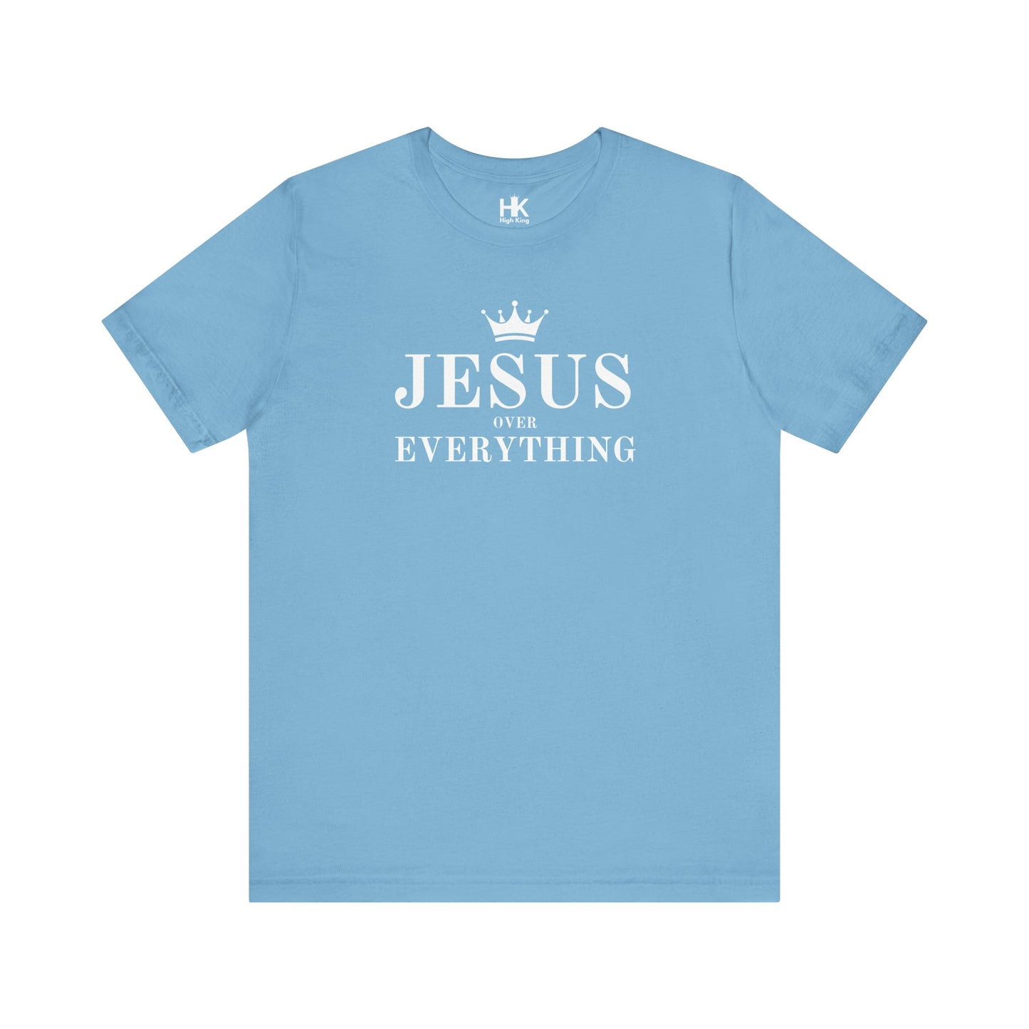 Jesus Over Everything Unisex Jersey Tee
