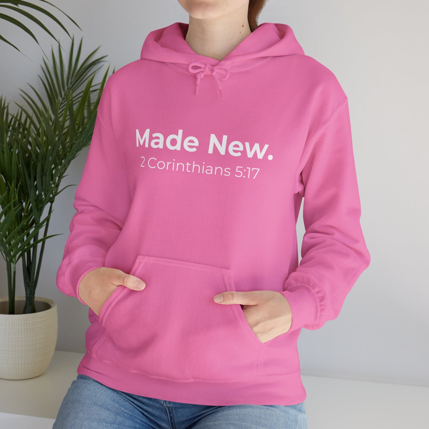 Made New: 2 Corinthians 5:17 Heavy Blend™ Hoodie