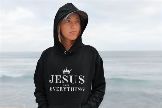 Jesus Over Everything Unisex Heavy Blend™ Hoodie