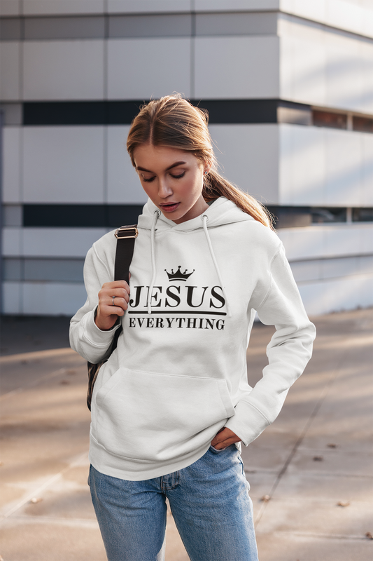 Jesus Over Everything Heavy Blend™ Hoodie