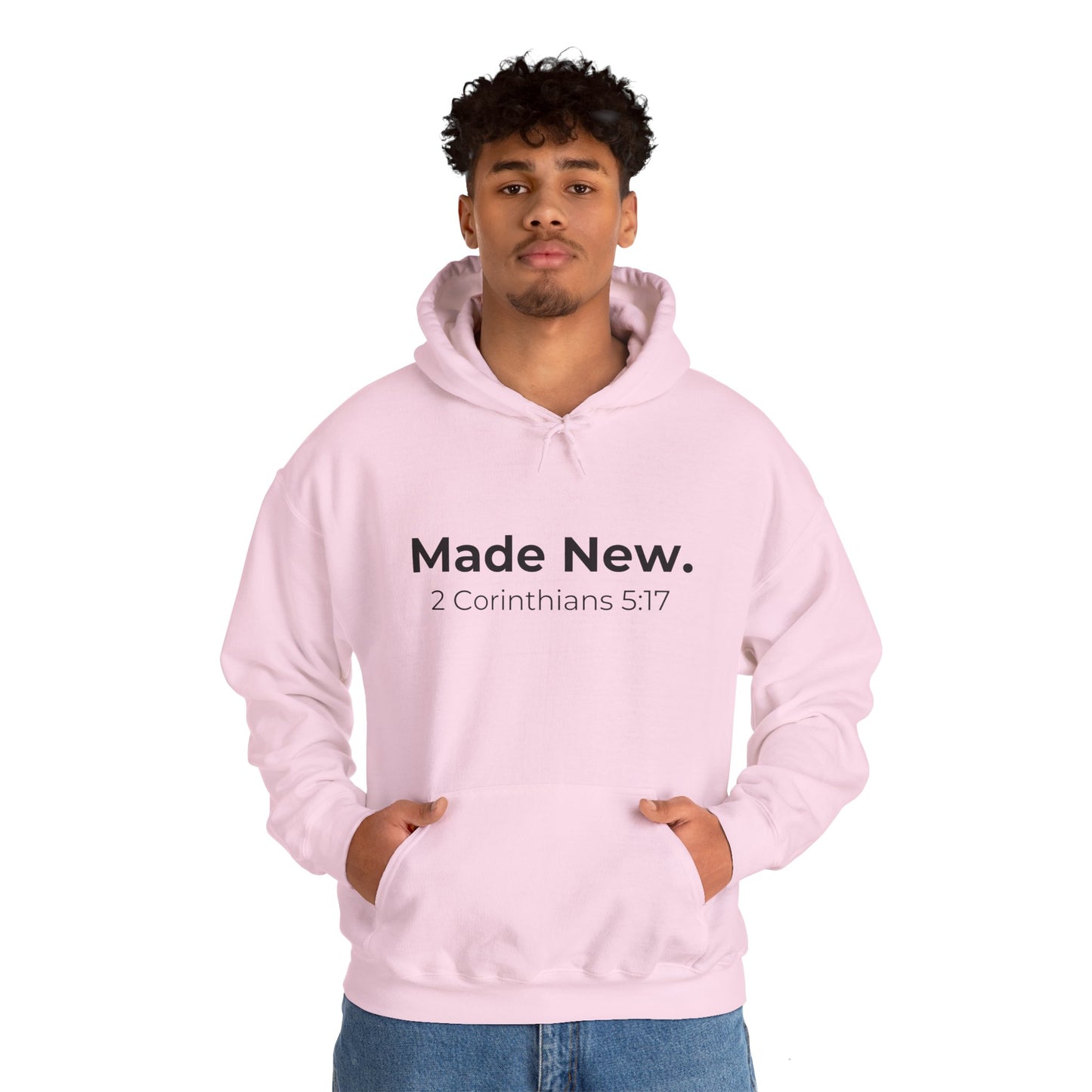 Made New: 2 Corinthians 5:17 Heavy Blend™ Hoodie