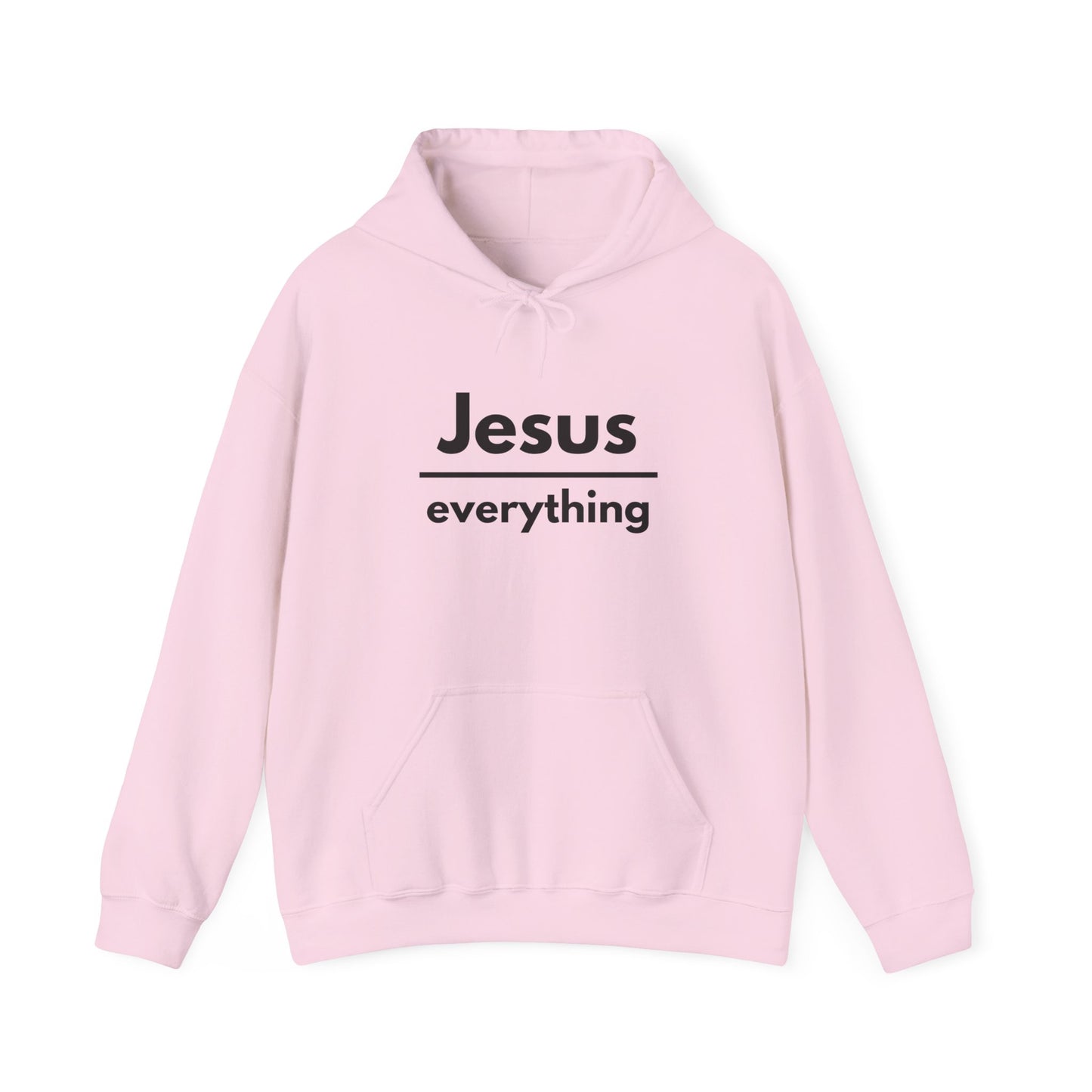 Jesus Over Everything Heavy Blend™ Hoodie