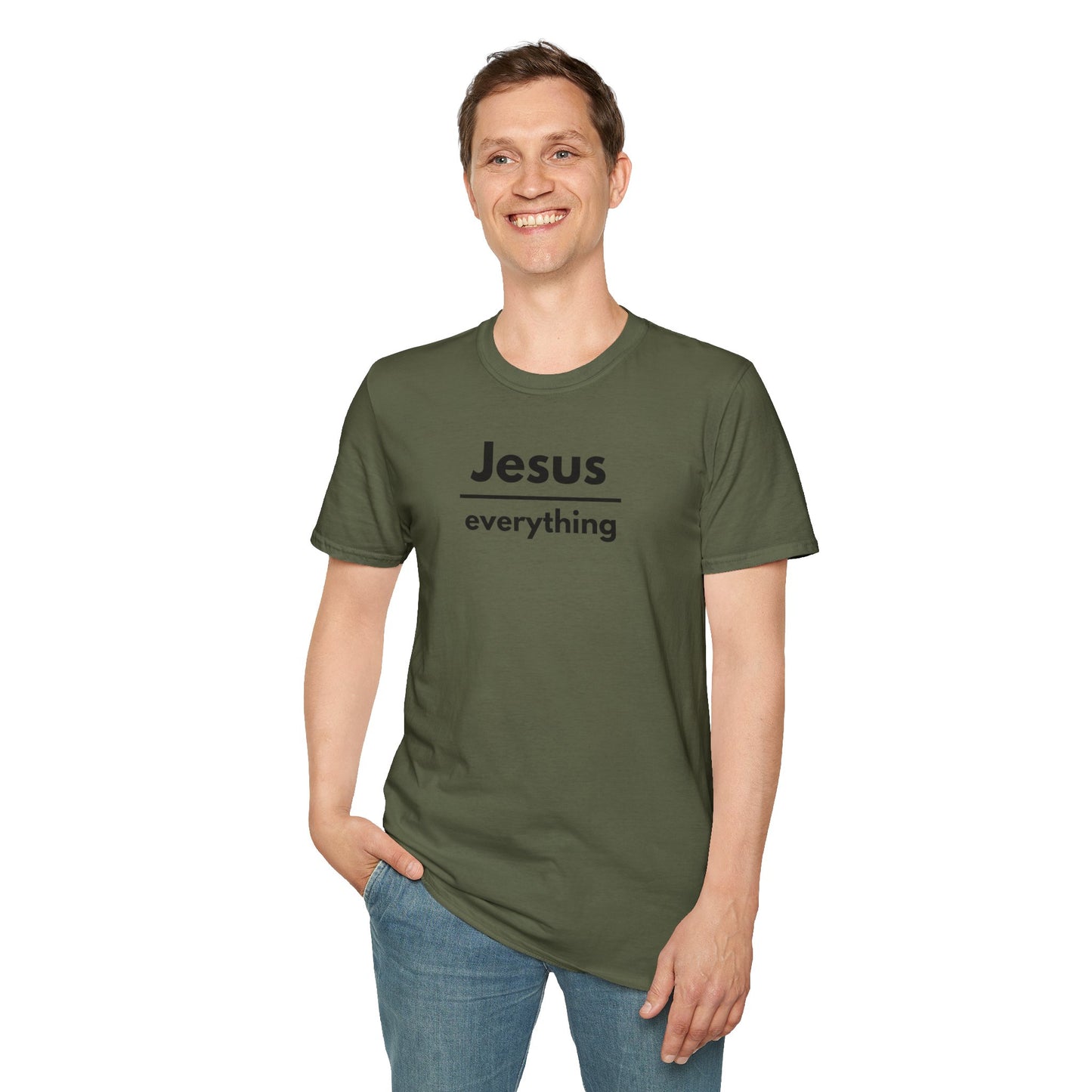 Jesus Over Everything Softstyle T-Shirt