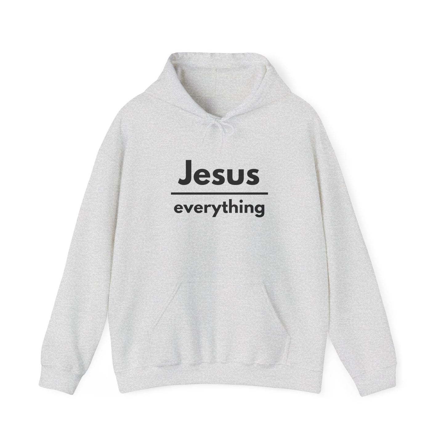 Jesus Over Everything Heavy Blend™ Hoodie