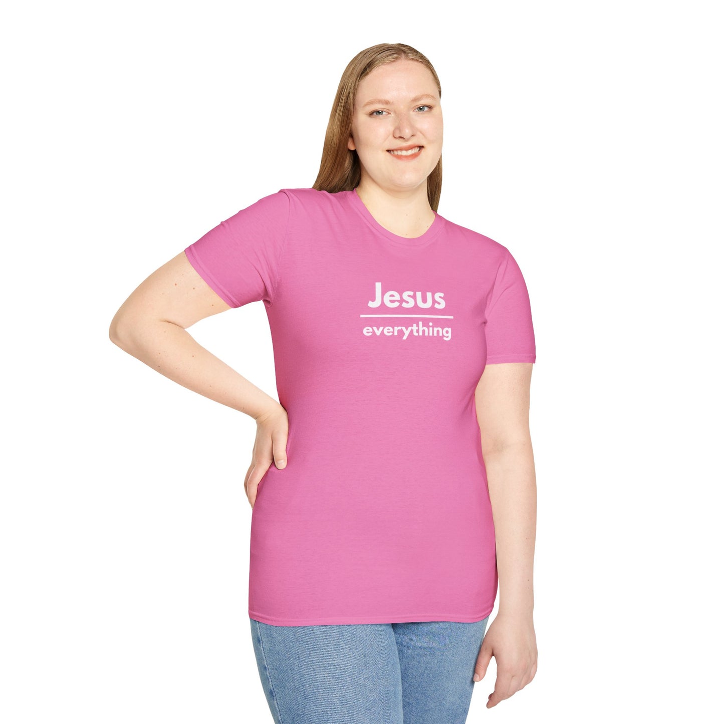 Jesus Over Everything Softstyle T-Shirt