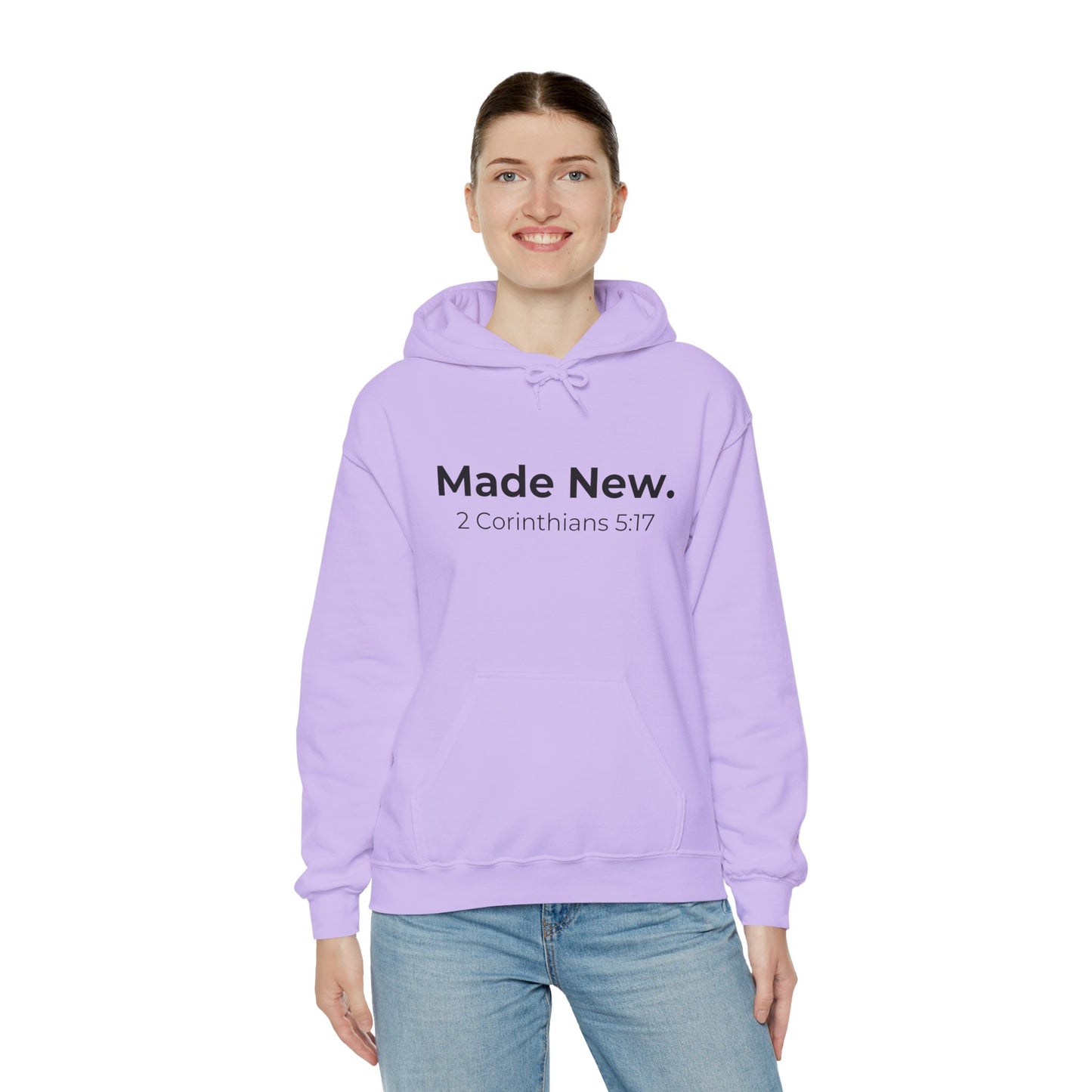 Made New: 2 Corinthians 5:17 Heavy Blend™ Hoodie