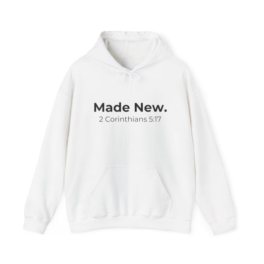 Made New: 2 Corinthians 5:17 Heavy Blend™ Hoodie