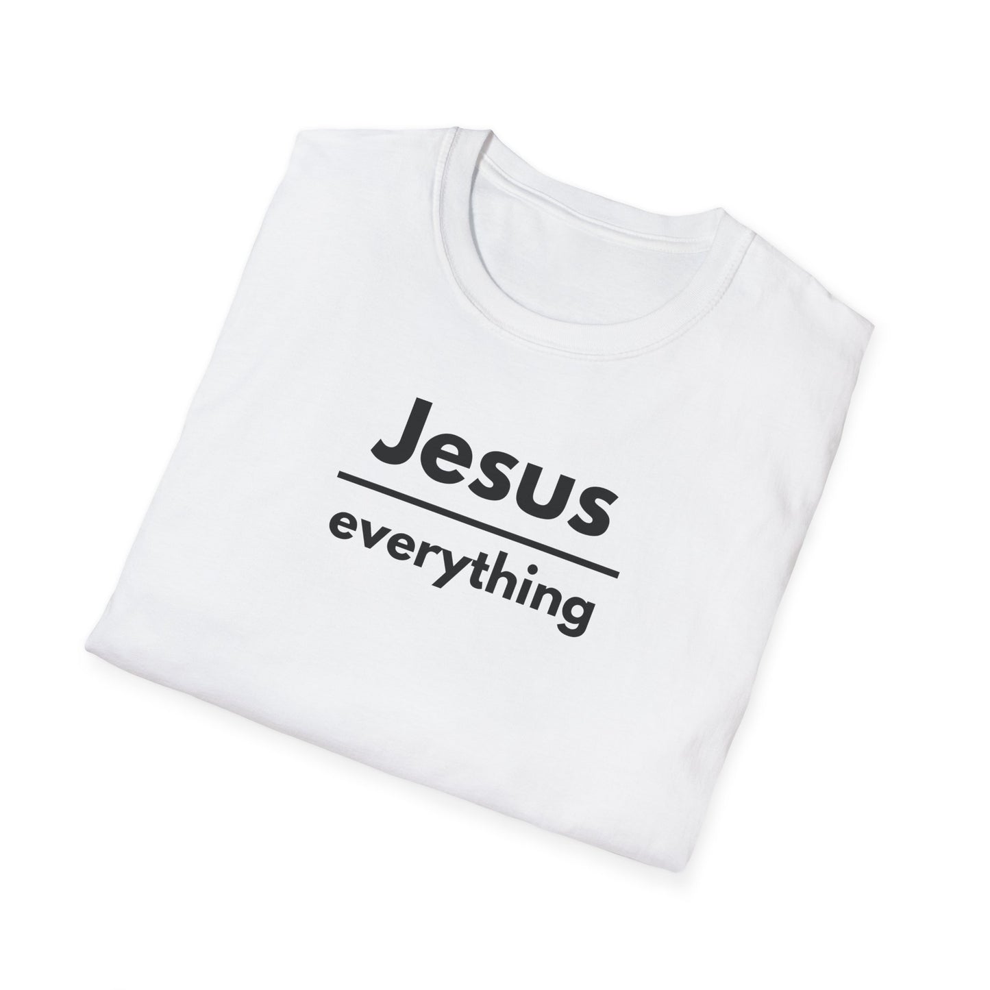 Jesus Over Everything Softstyle T-Shirt