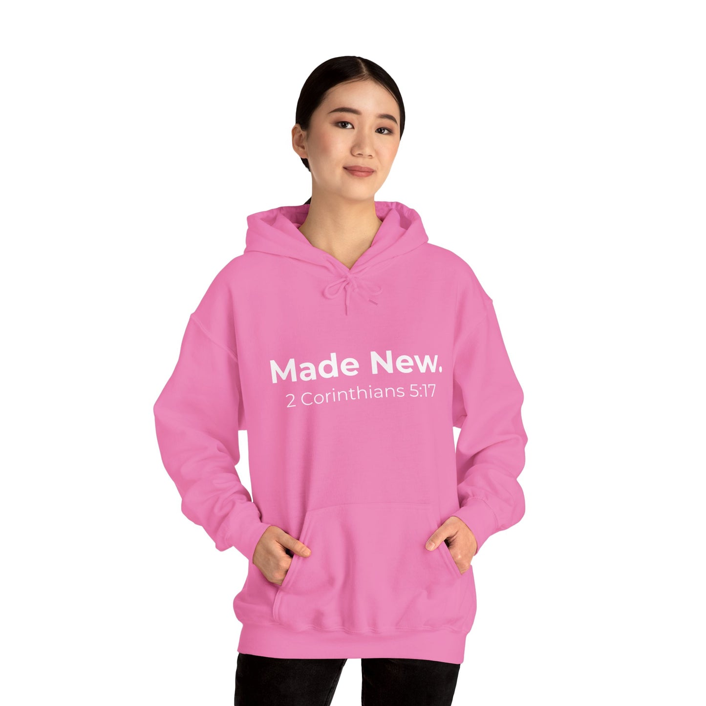 Made New: 2 Corinthians 5:17 Heavy Blend™ Hoodie