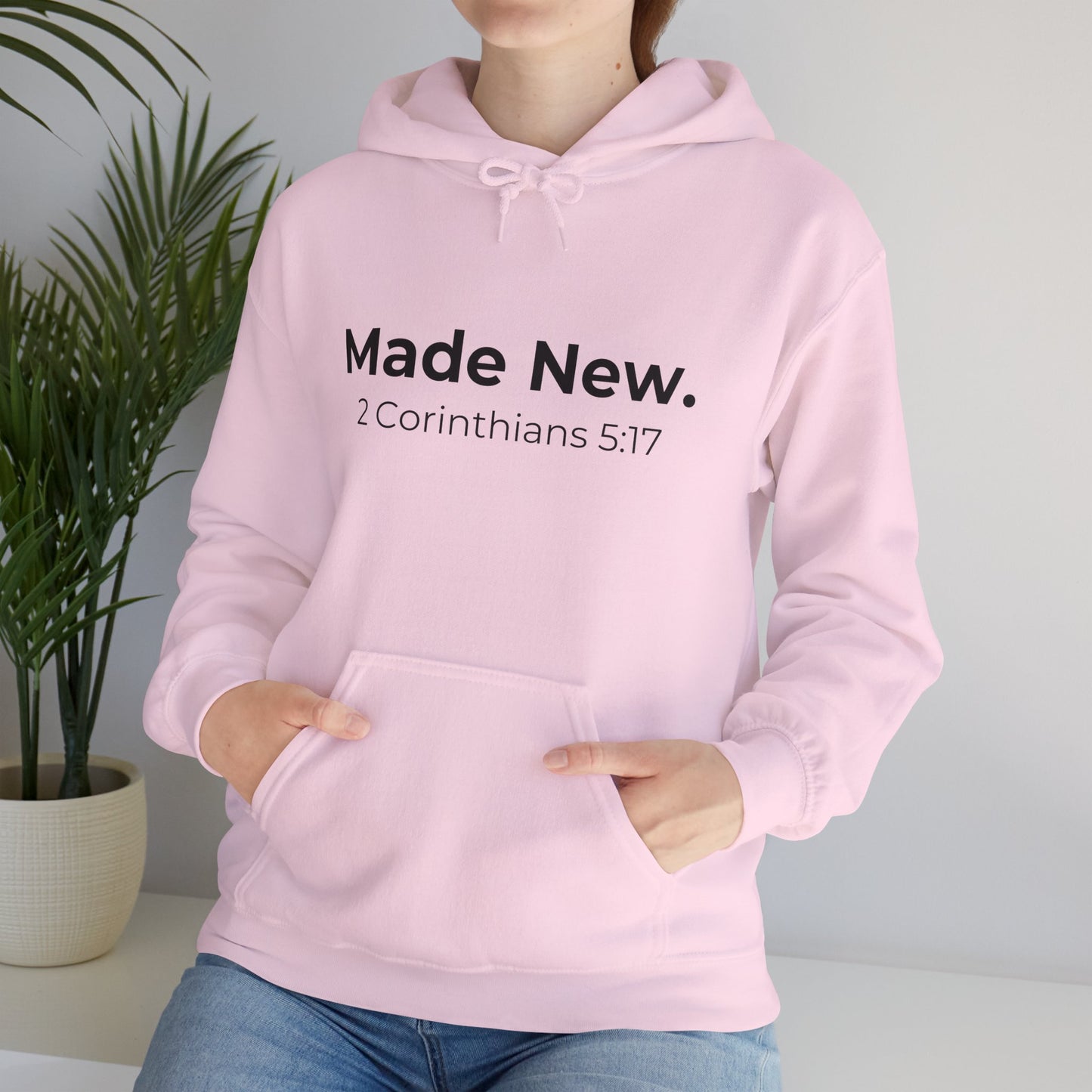 Made New: 2 Corinthians 5:17 Heavy Blend™ Hoodie