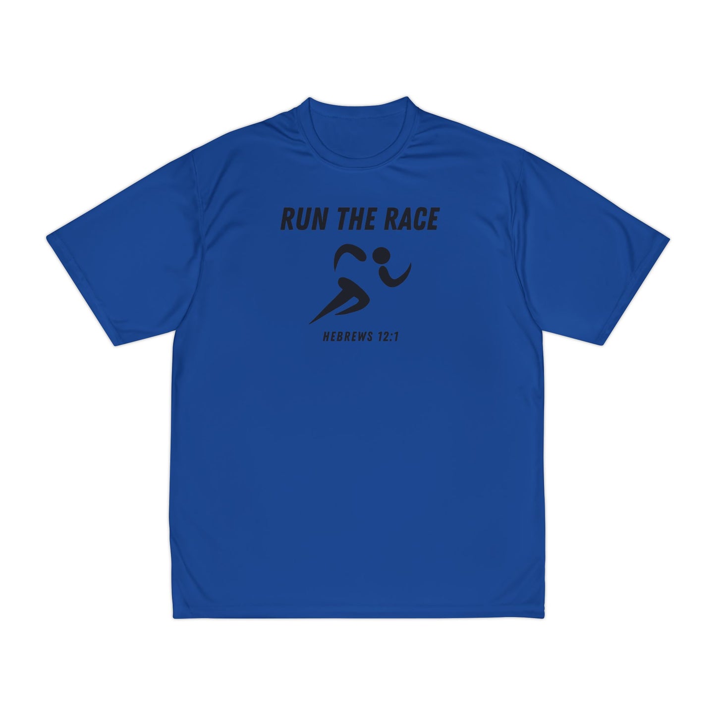 Run the Race Performance T-Shirt (black print // other colors available)