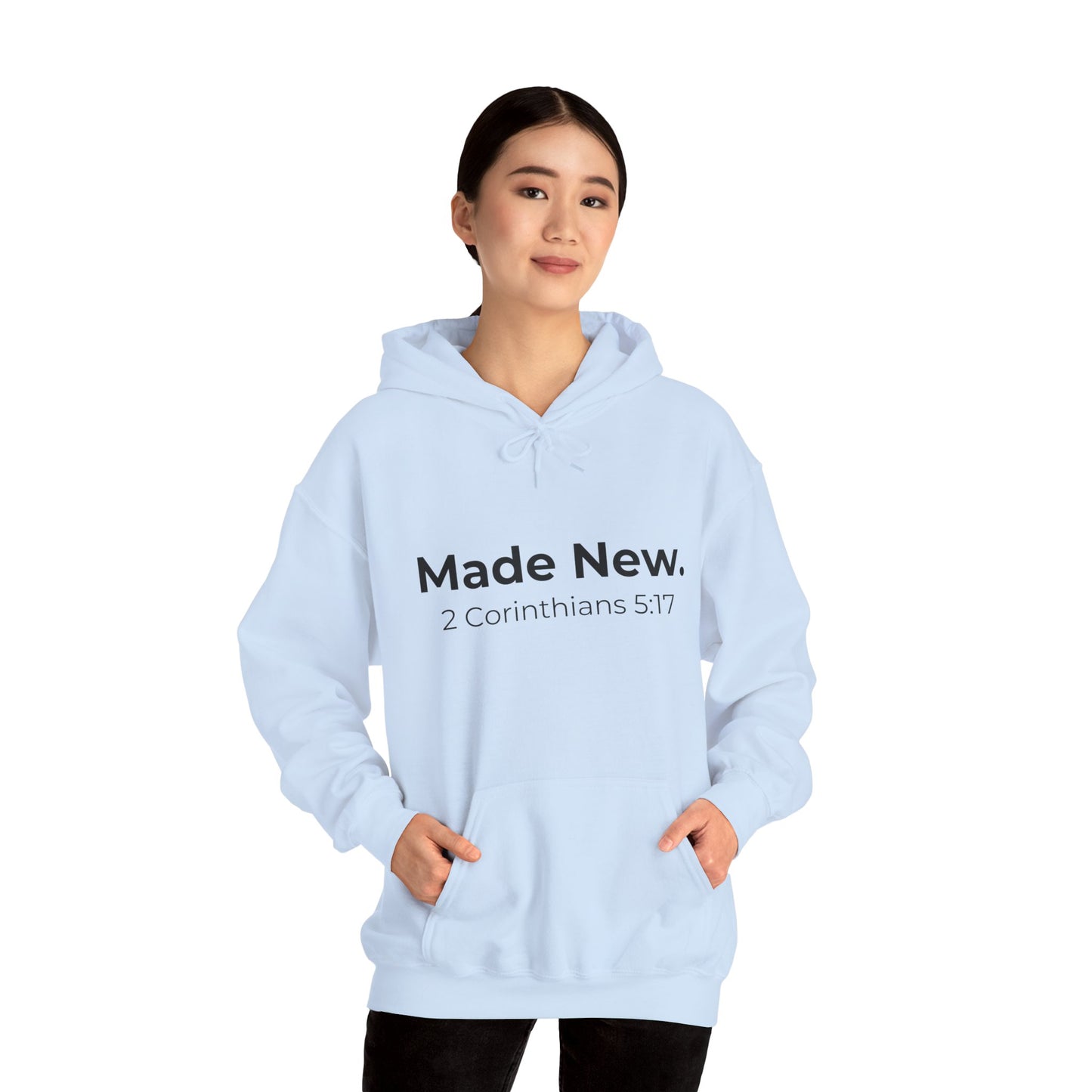 Made New: 2 Corinthians 5:17 Heavy Blend™ Hoodie