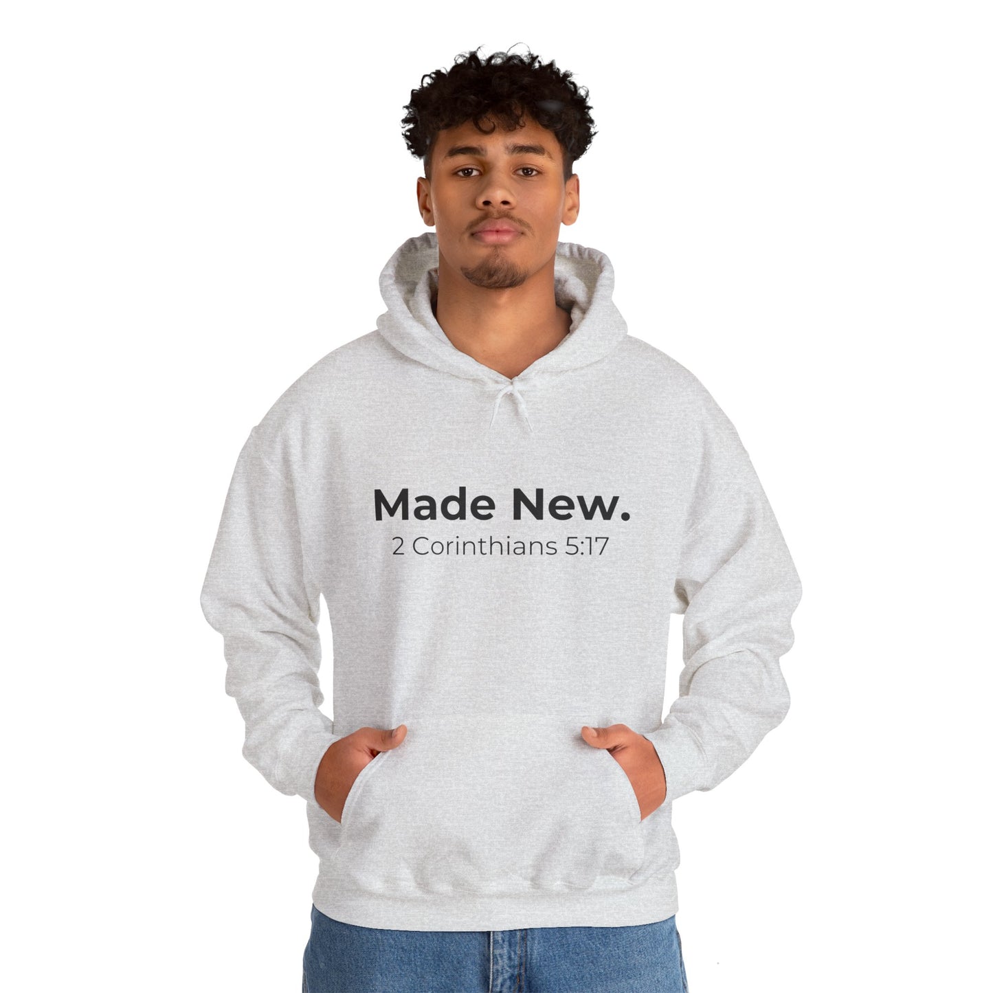 Made New: 2 Corinthians 5:17 Heavy Blend™ Hoodie