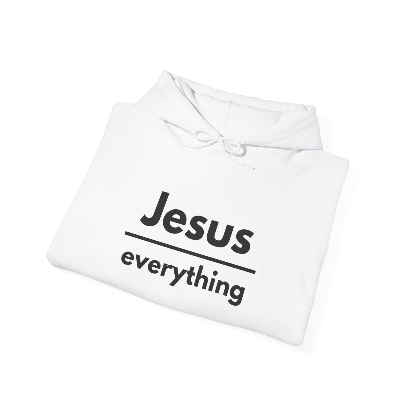 Jesus Over Everything Heavy Blend™ Hoodie