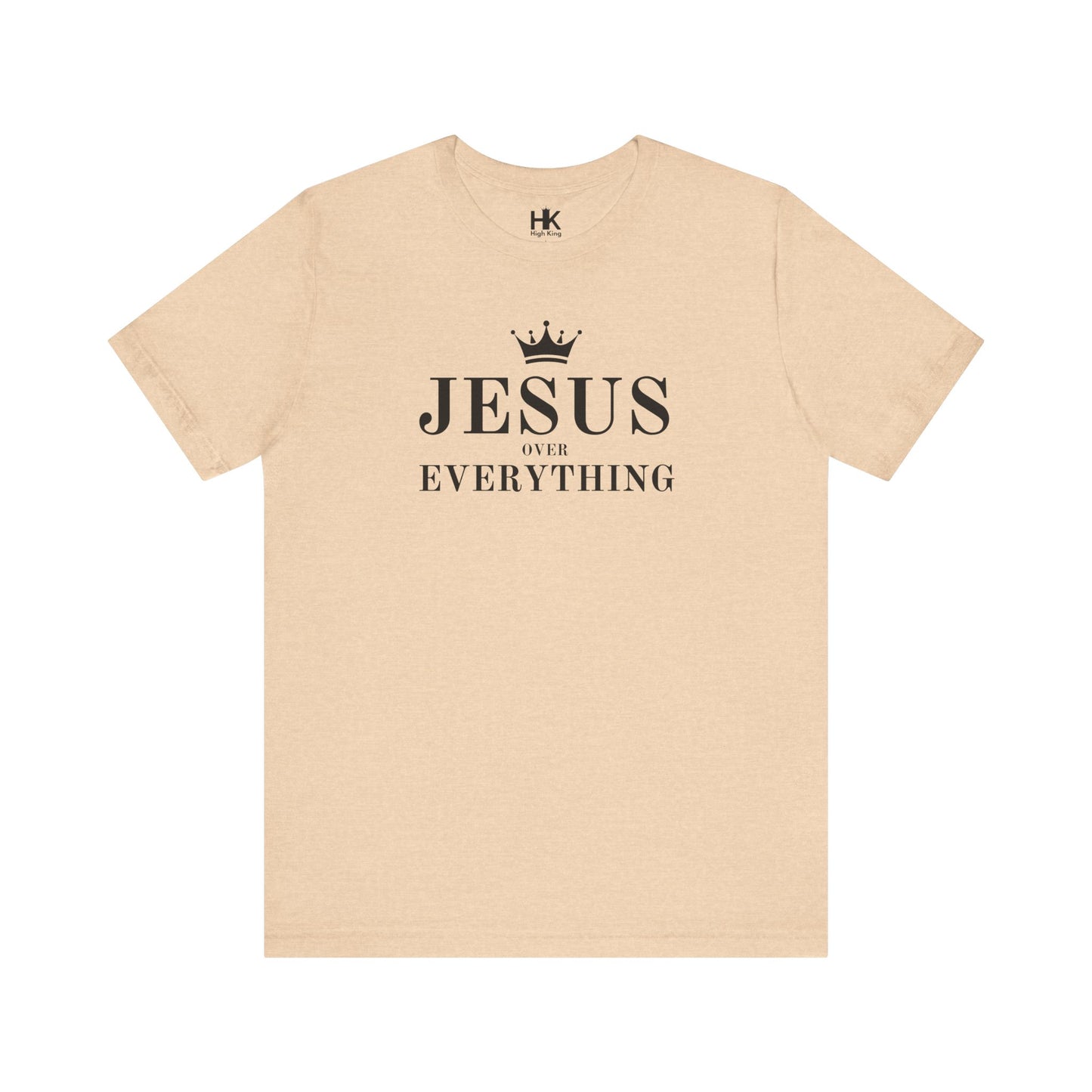 Jesus Over Everything Unisex Jersey Tee