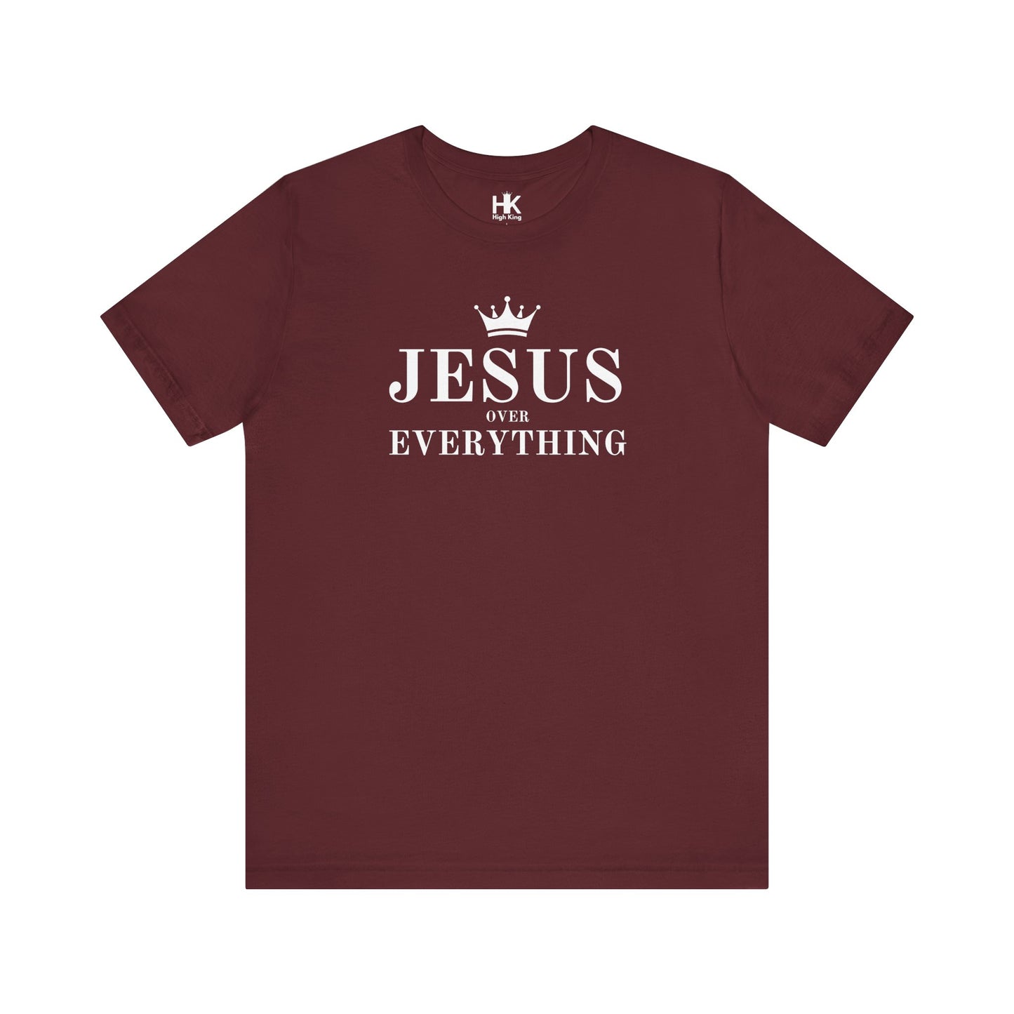 Jesus Over Everything Unisex Jersey Tee