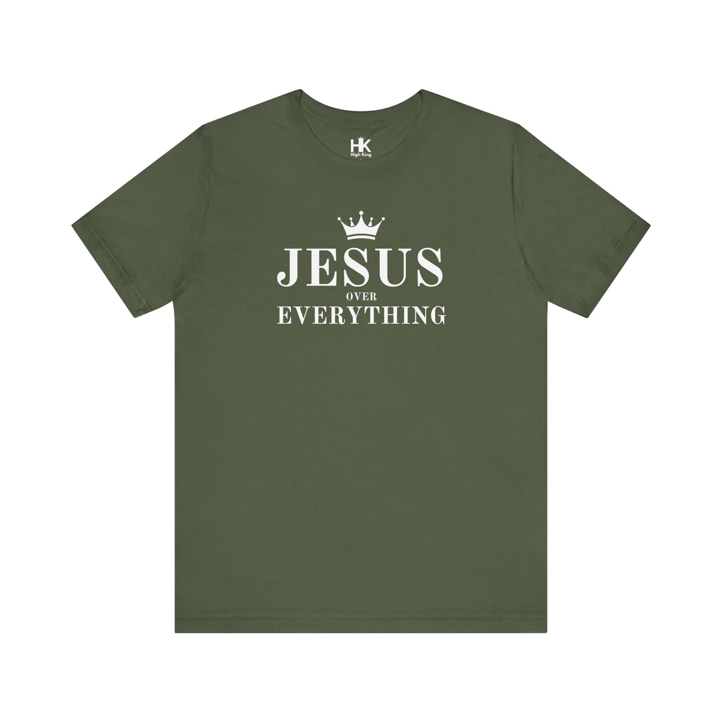 Jesus Over Everything Unisex Jersey Tee