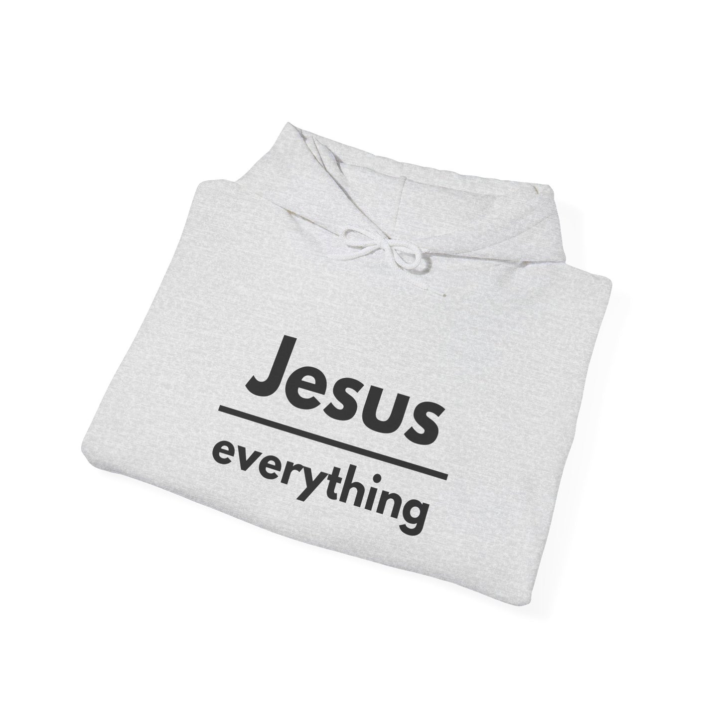 Jesus Over Everything Heavy Blend™ Hoodie