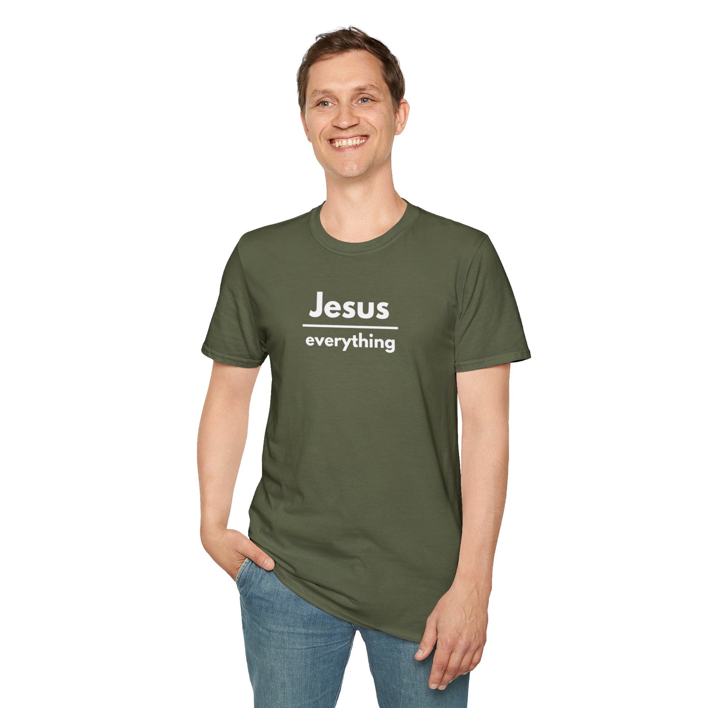 Jesus Over Everything Softstyle T-Shirt