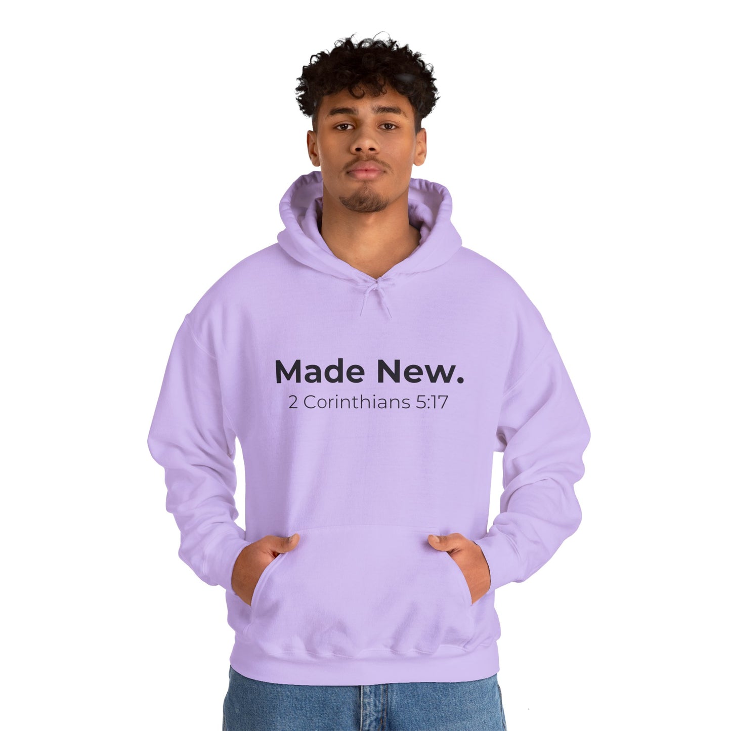 Made New: 2 Corinthians 5:17 Heavy Blend™ Hoodie