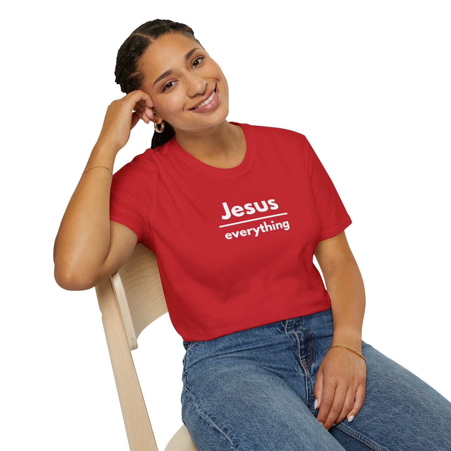 Jesus Over Everything Softstyle T-Shirt