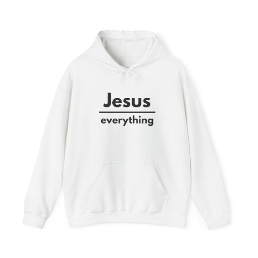 Jesus Over Everything Heavy Blend™ Hoodie