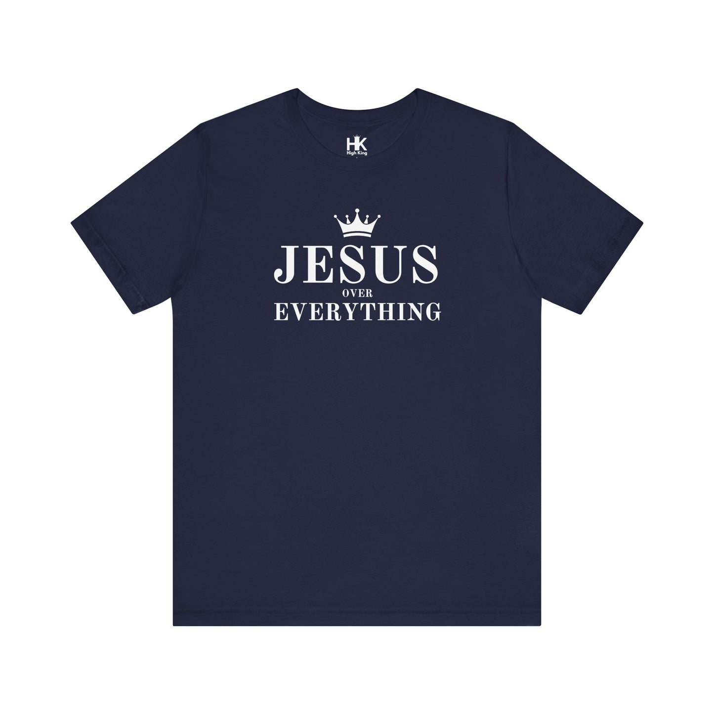 Jesus Over Everything Unisex Jersey Tee