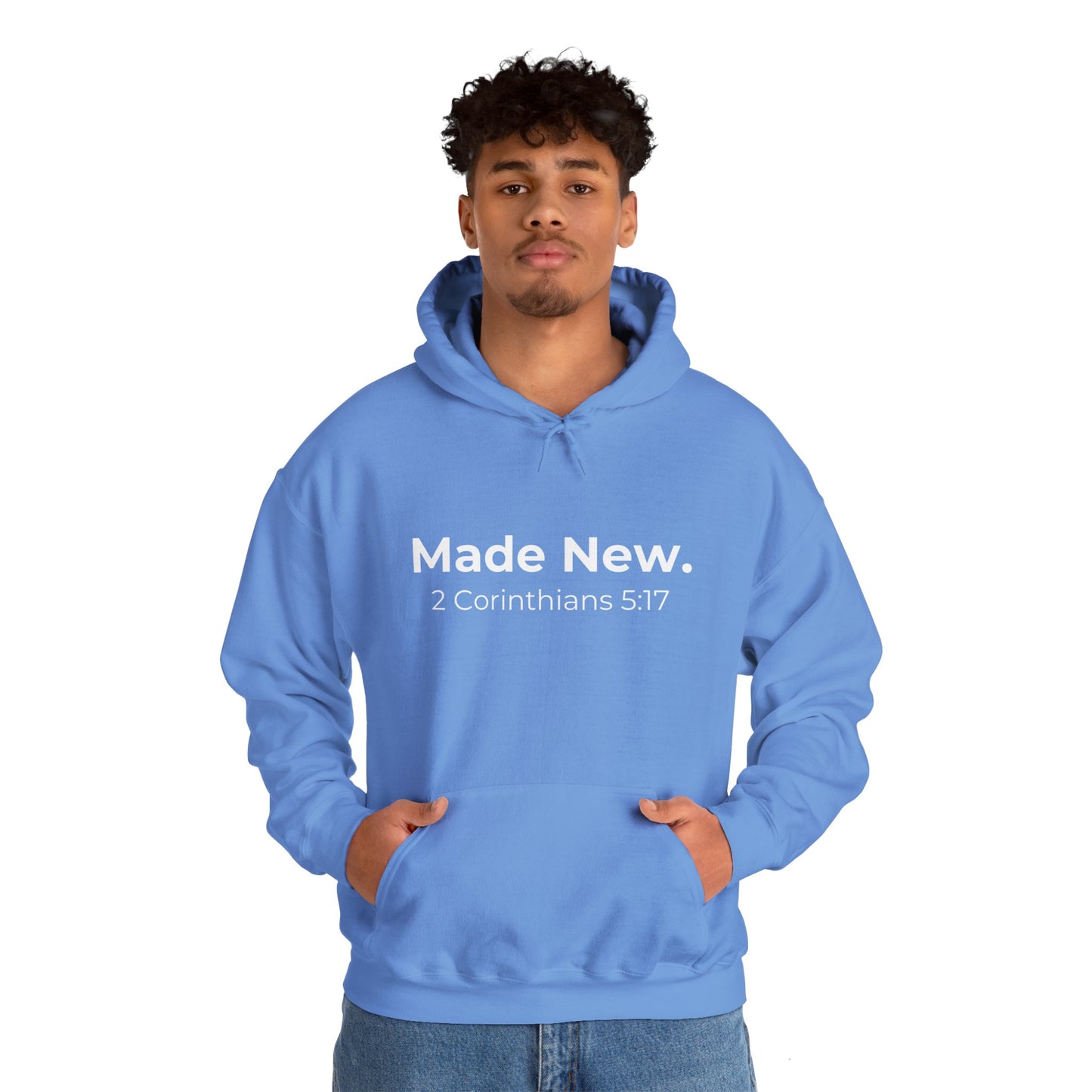 Made New: 2 Corinthians 5:17 Heavy Blend™ Hoodie