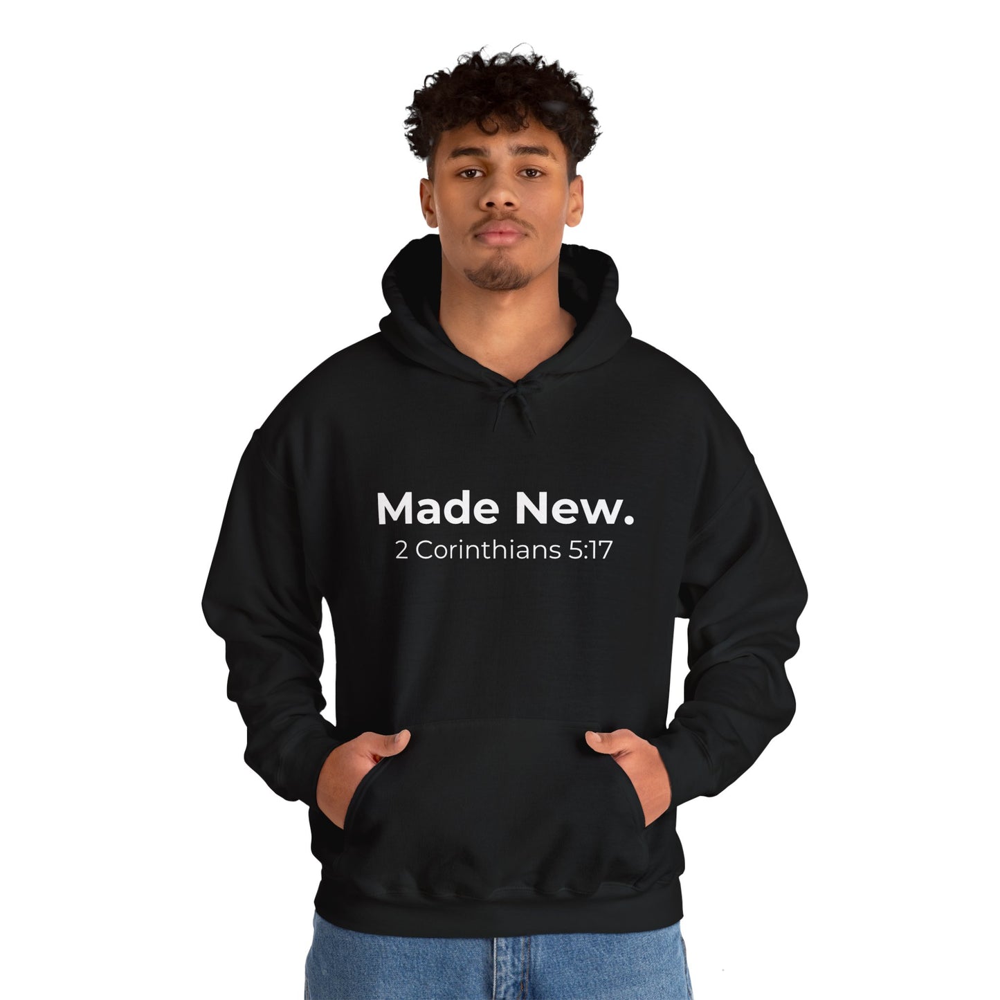 Made New: 2 Corinthians 5:17 Heavy Blend™ Hoodie