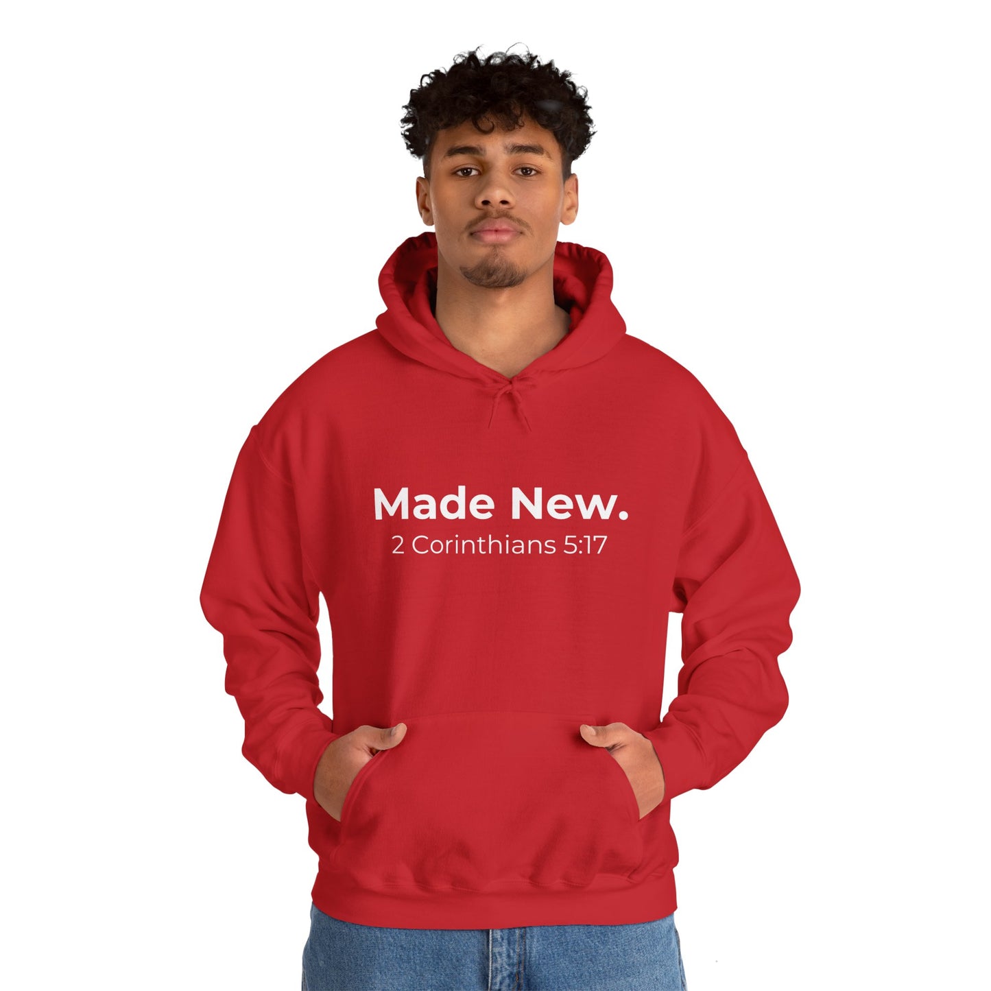 Made New: 2 Corinthians 5:17 Heavy Blend™ Hoodie