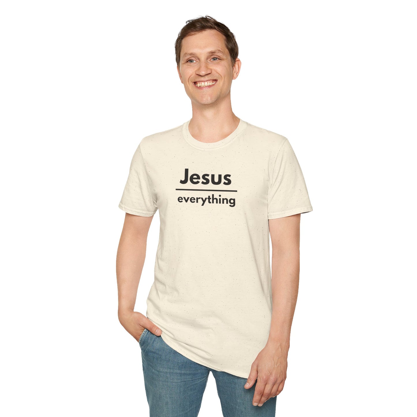 Jesus Over Everything Softstyle T-Shirt