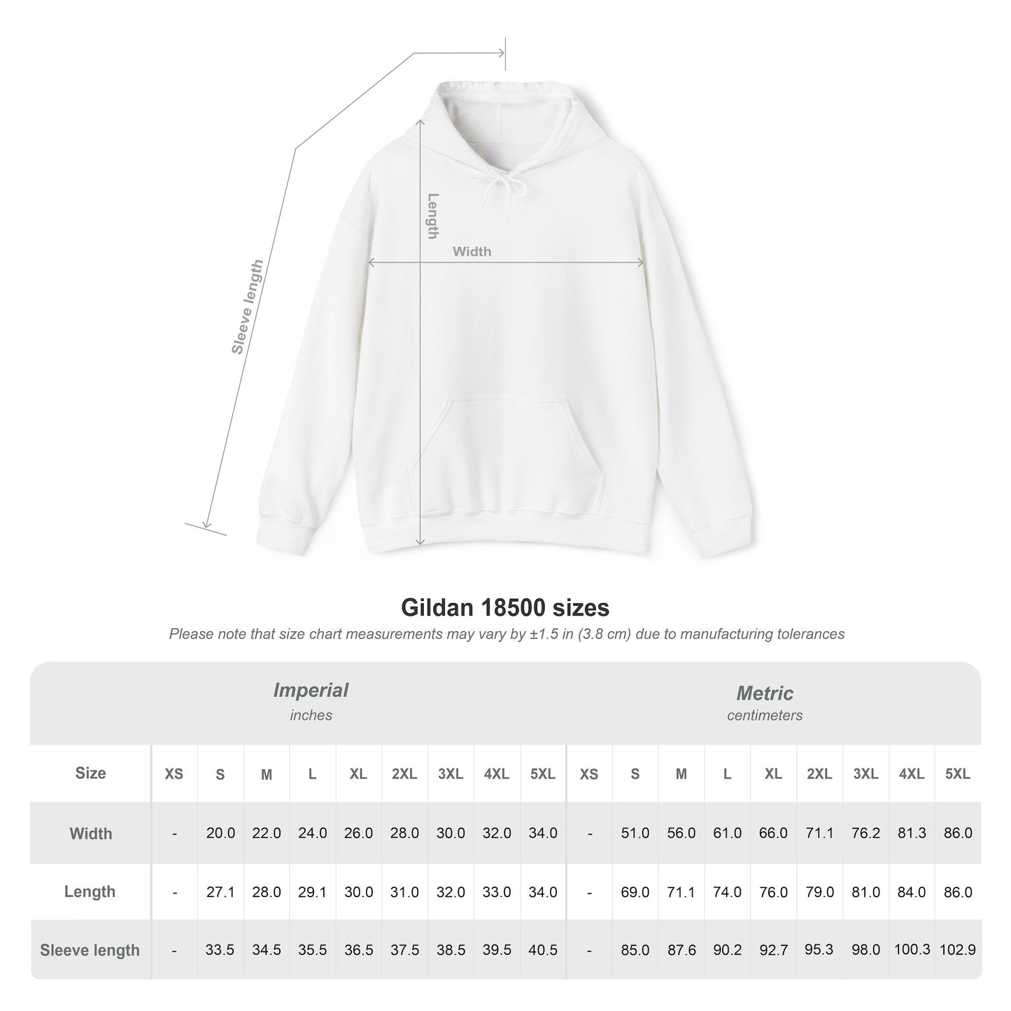 Made New Heavy Blend™ Unisex Hoodie