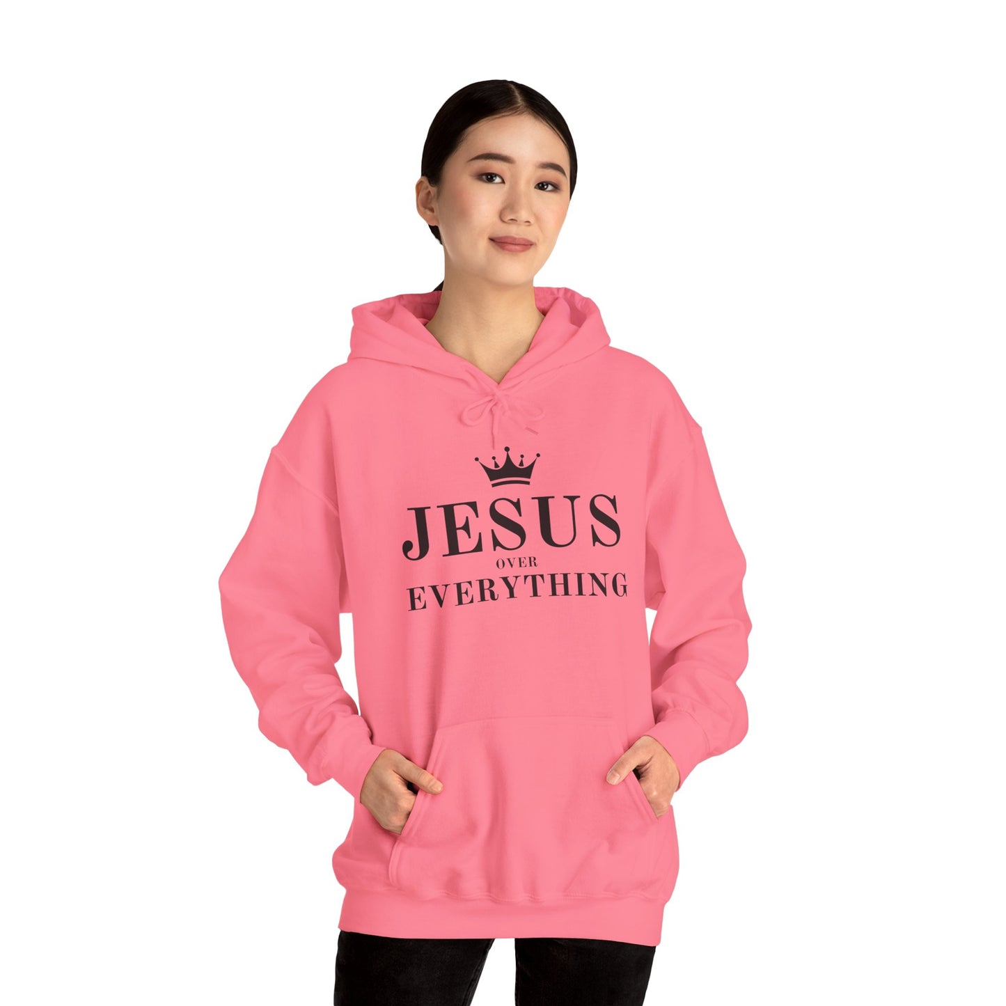Jesus Over Everything Unisex Heavy Blend™ Hoodie
