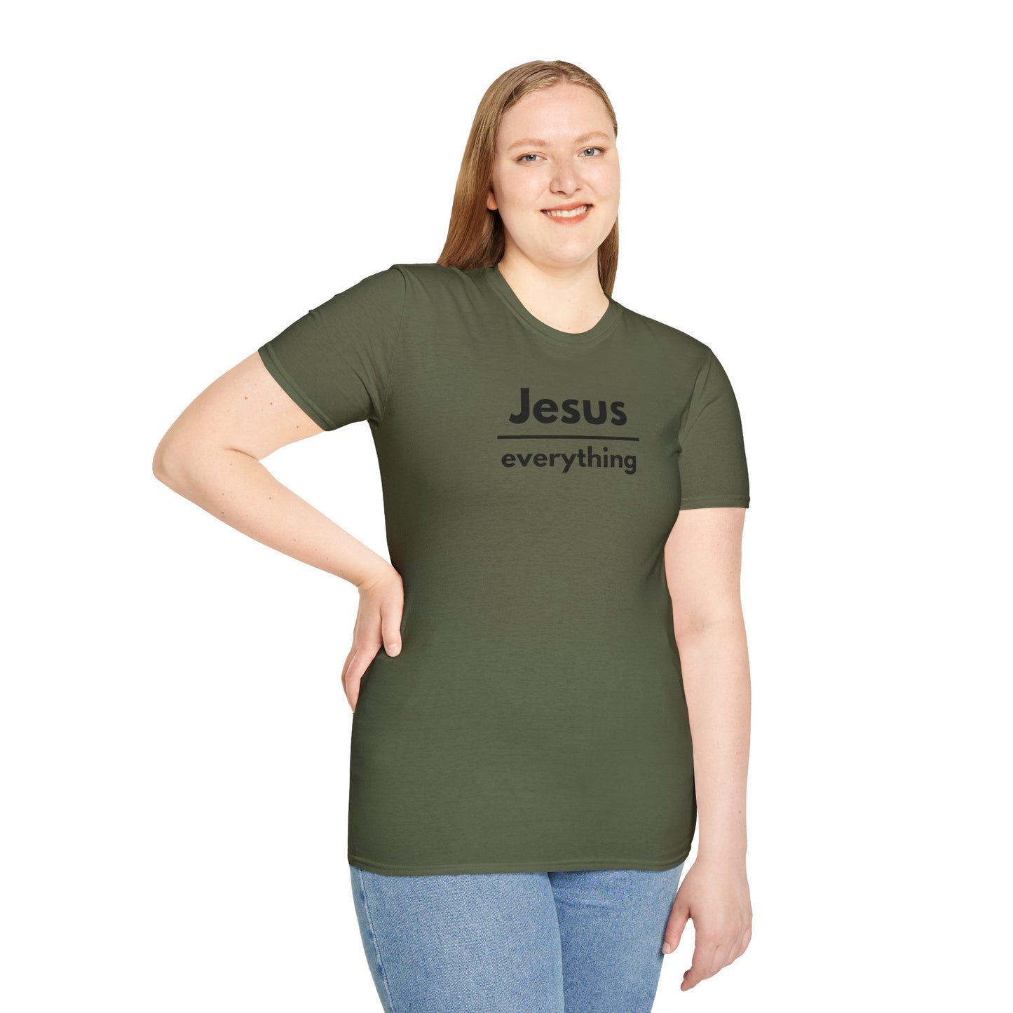 Jesus Over Everything Softstyle T-Shirt